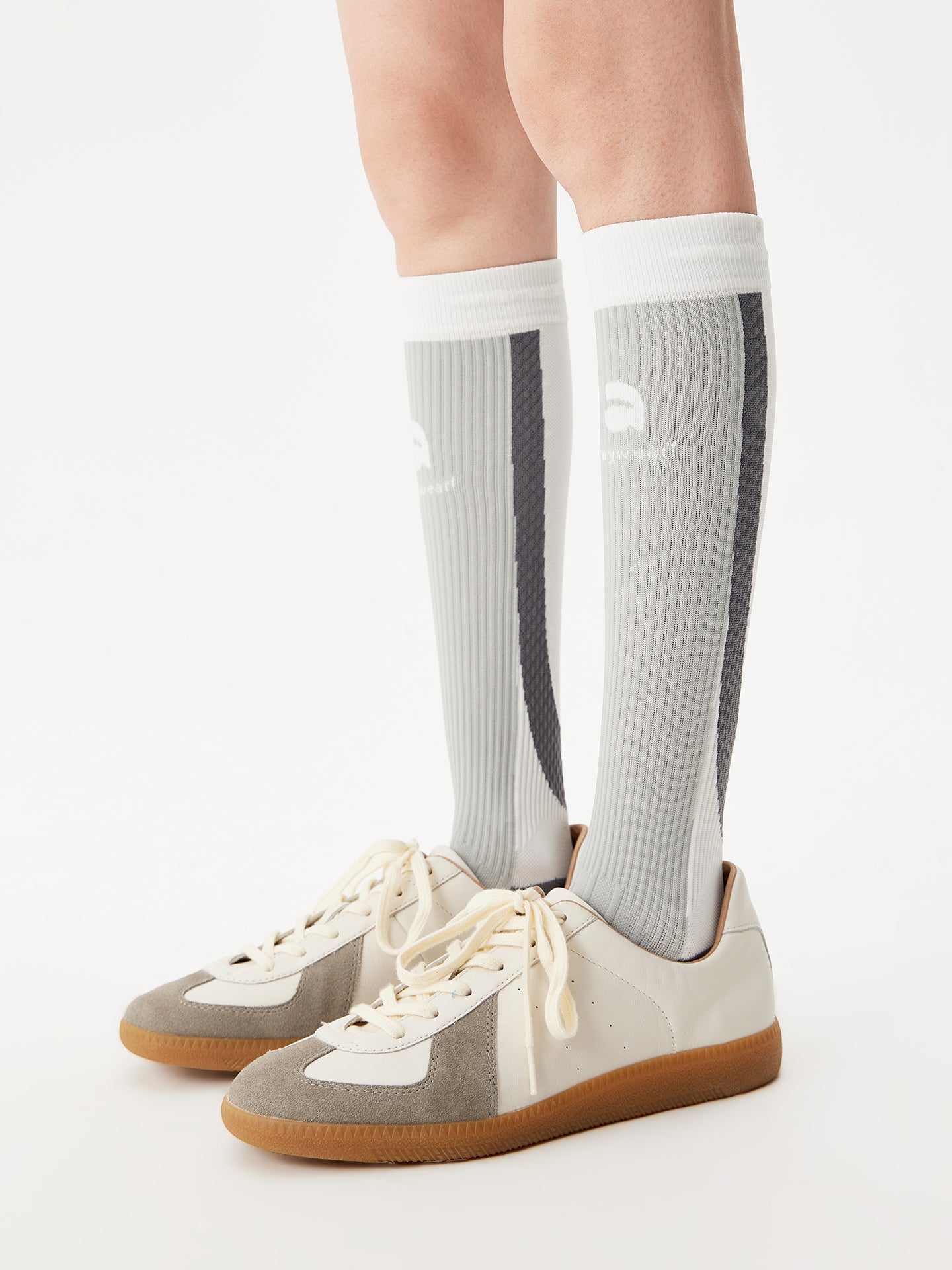 Color-Block Sport Compression Sock