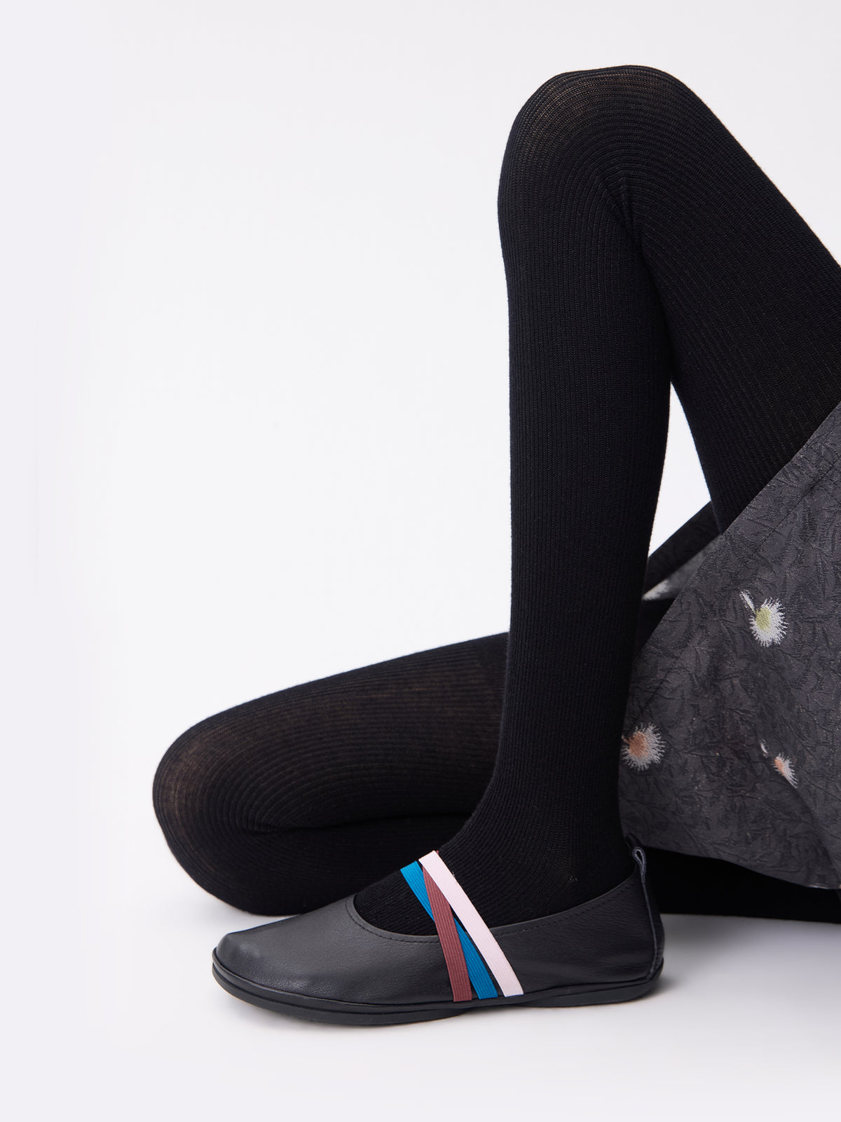 Purple Label Merino Mercerized Wool Thick Tights
