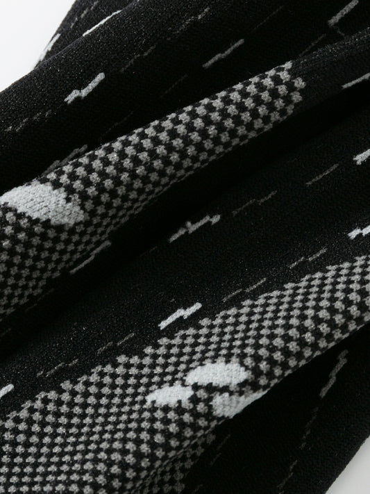 Dynamic Stripe Sport Calf Sock