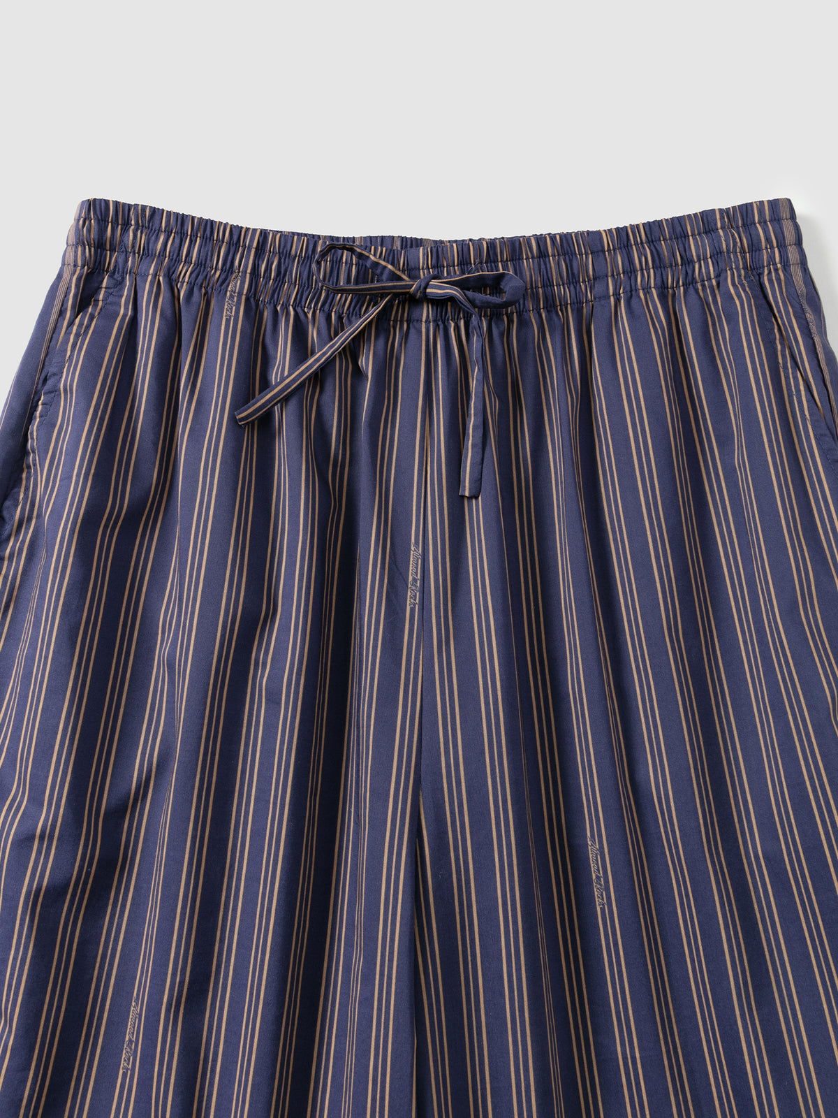 Patterned Striped Long-Sleeve Loungewear