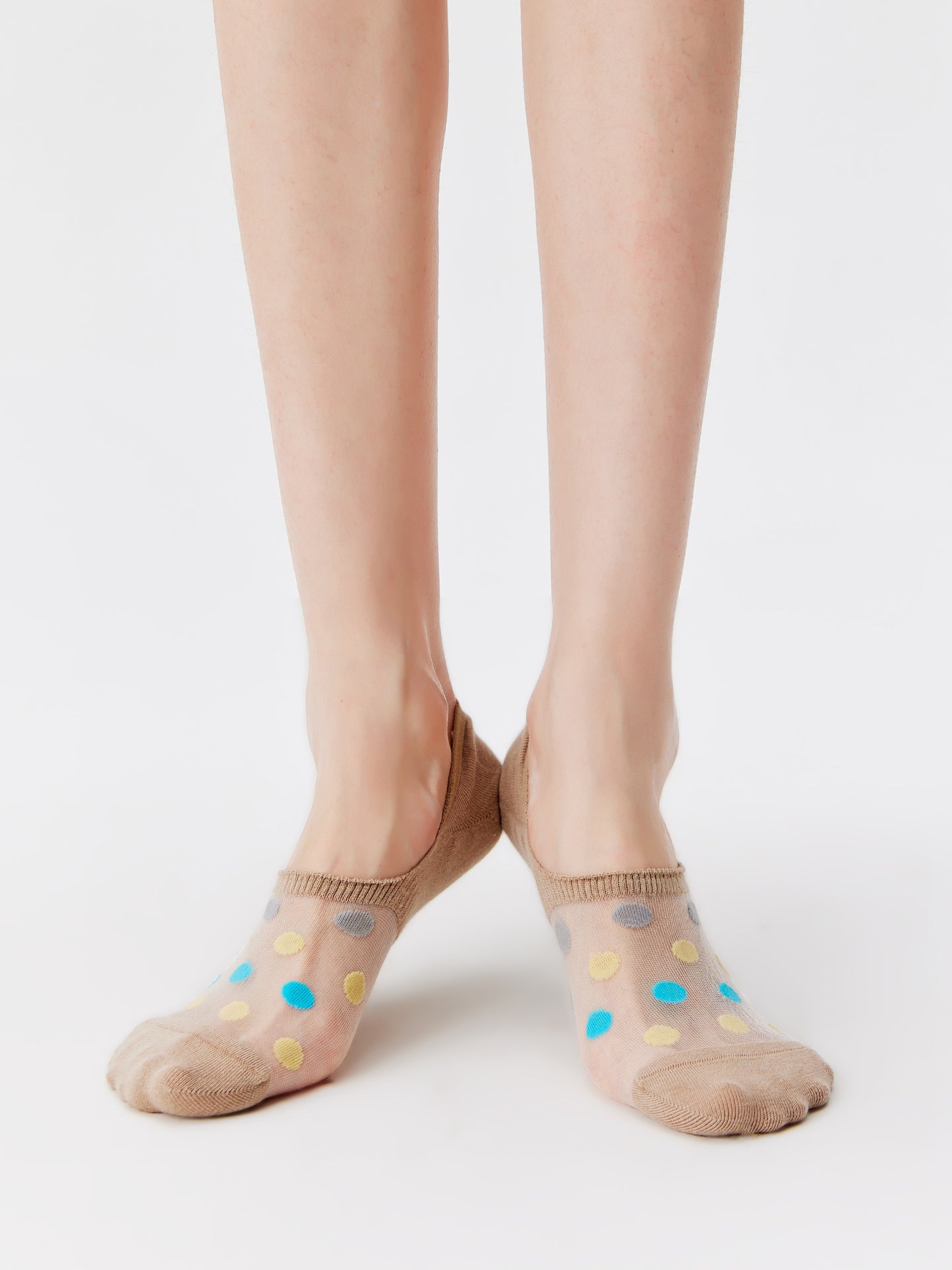 Candy Dot Crystal Ankle Socks
