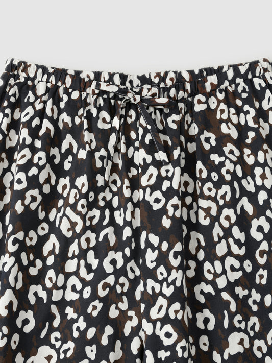 Leopard Print Loungewear Set