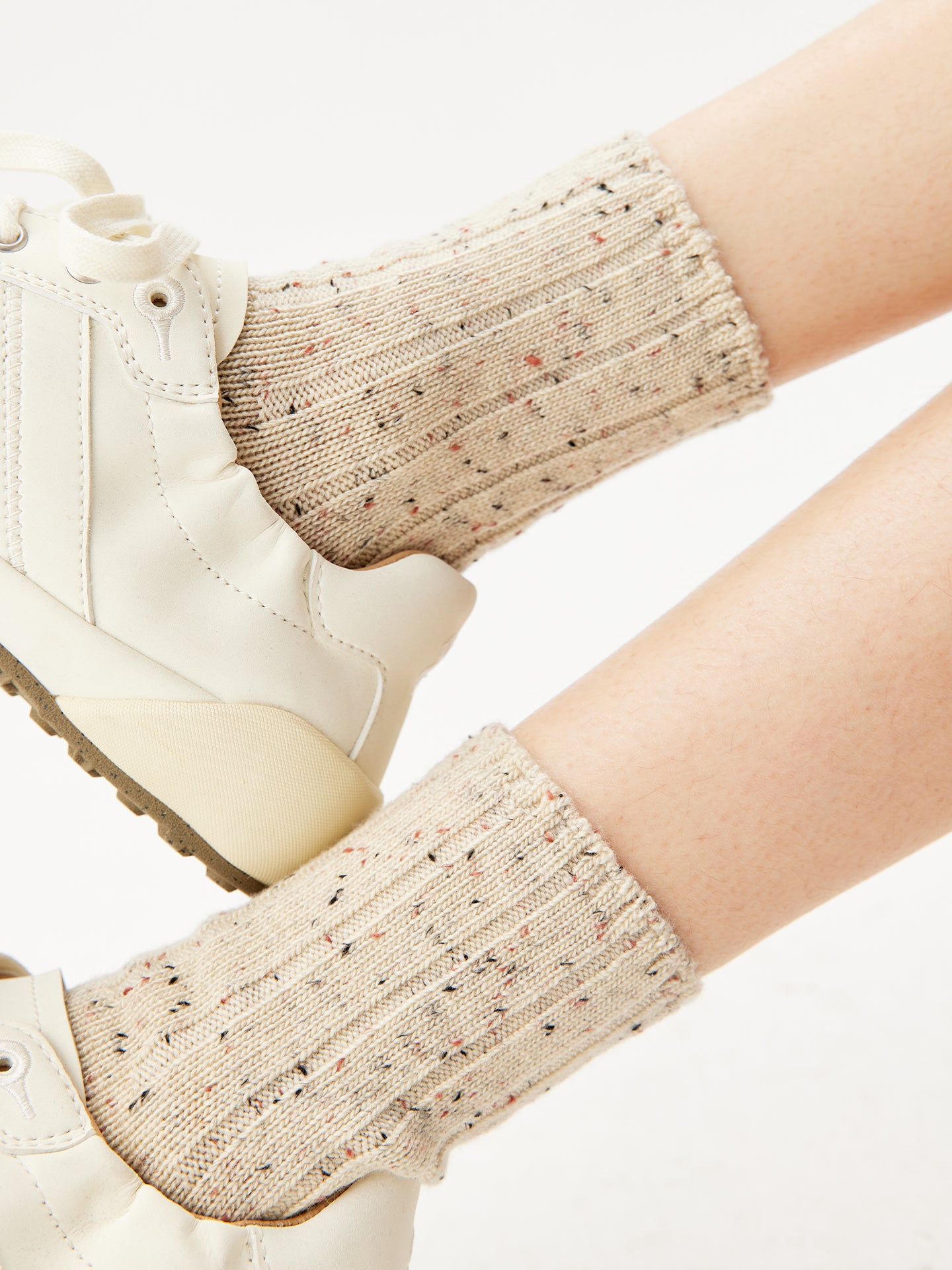 Merino Wool Dot Sock