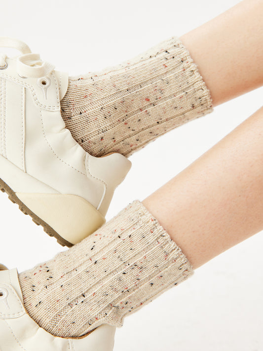 Merino Wool Dot Sock