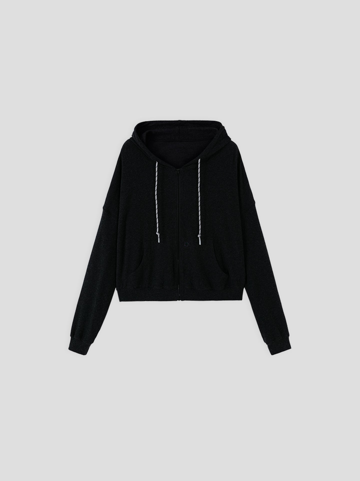 AR × Xuan Soft Cotton-Modal Zip-Up Hoodie