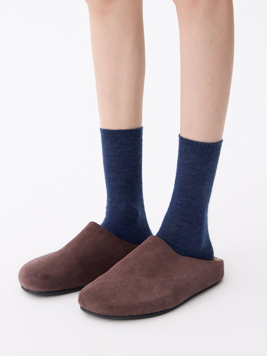 Purple Label Mohair Soft Mid-Calf Socks