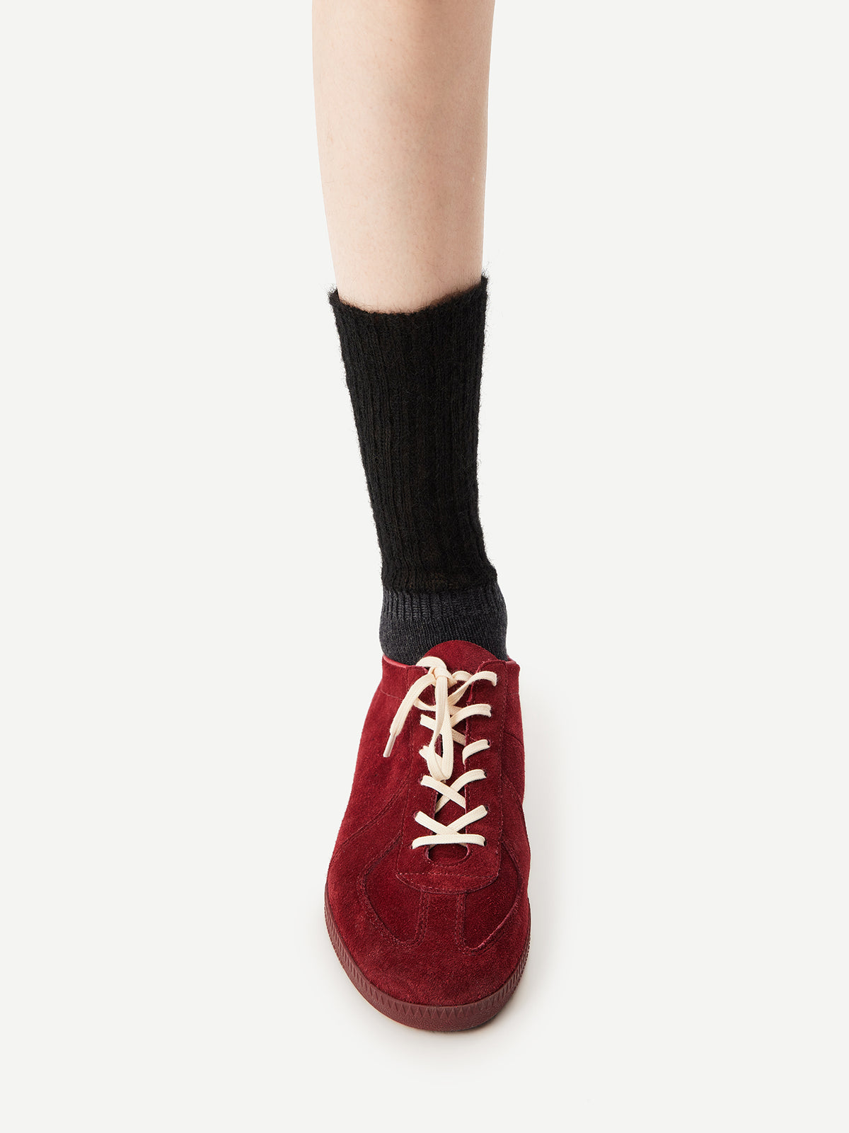 Purple Label Mohair Fluffy Merino Wool Socks