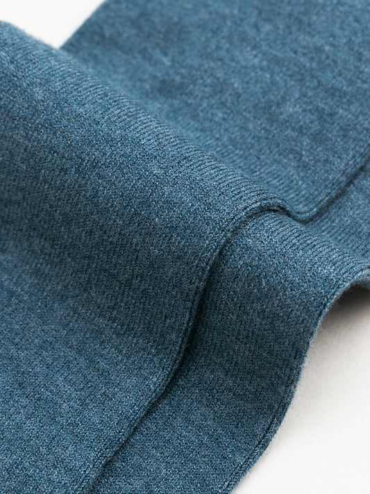 Wool & Lyocell Blend Calf Sock