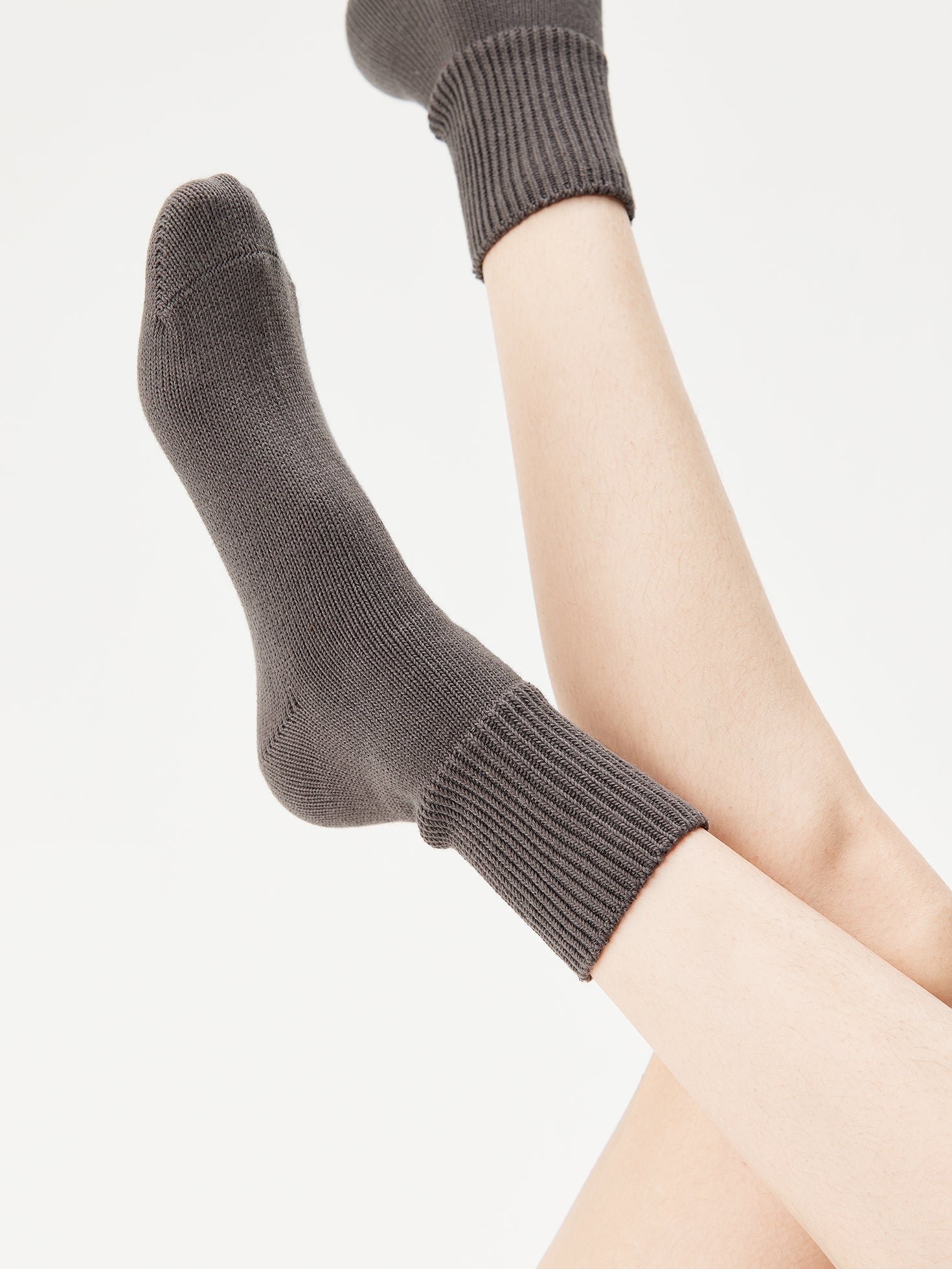 Supima Double-Needle Sock