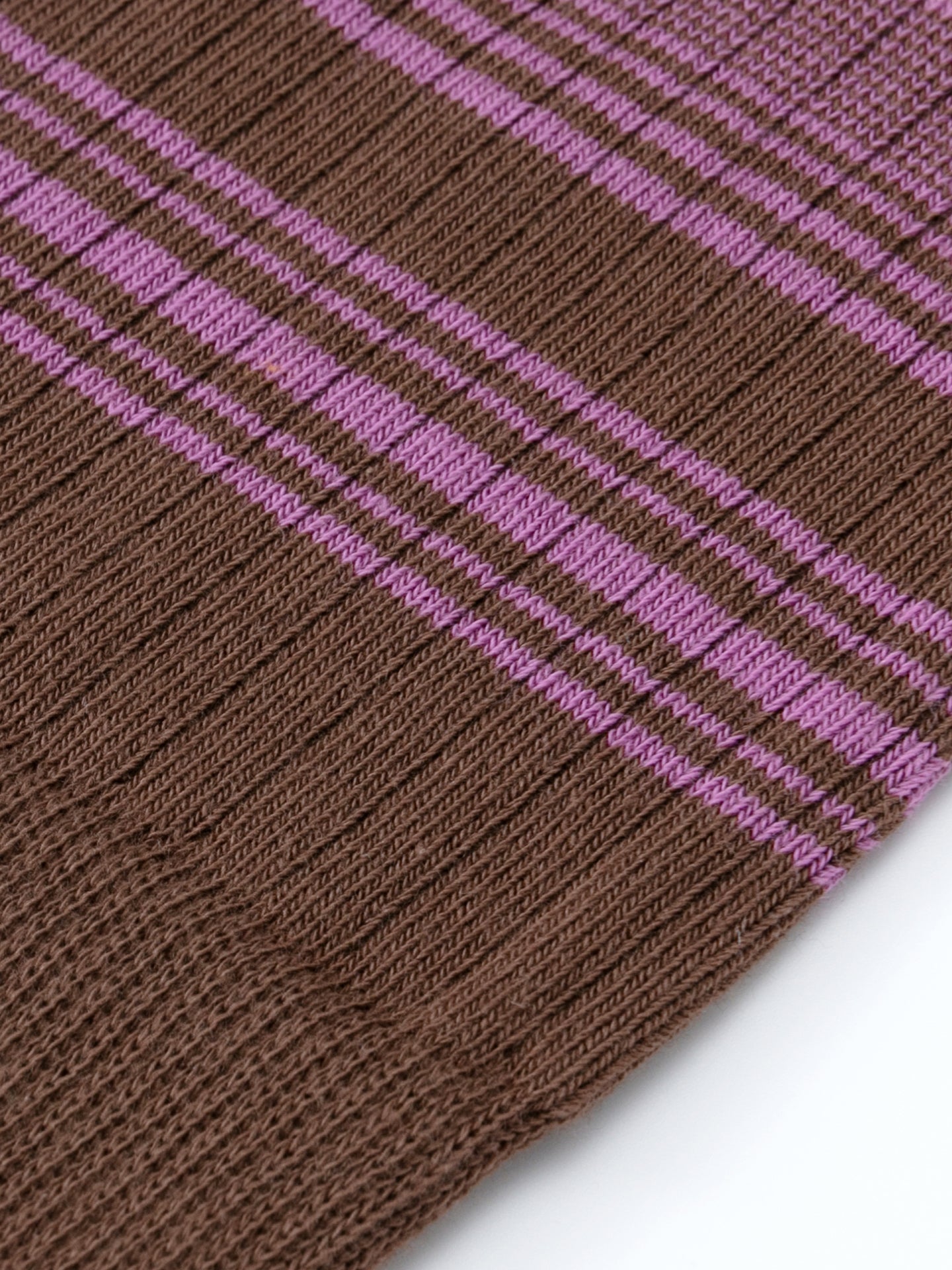 Contrast Stripe Calf Sock