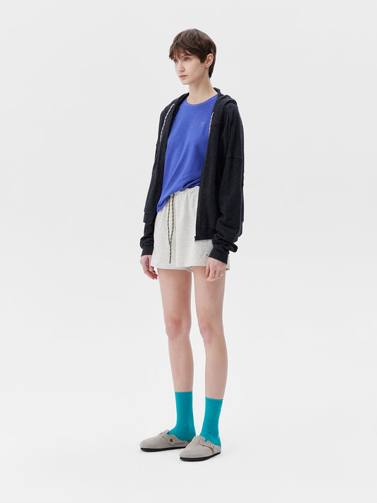 AR × Xuan Soft Cotton-Modal Zip-Up Hoodie