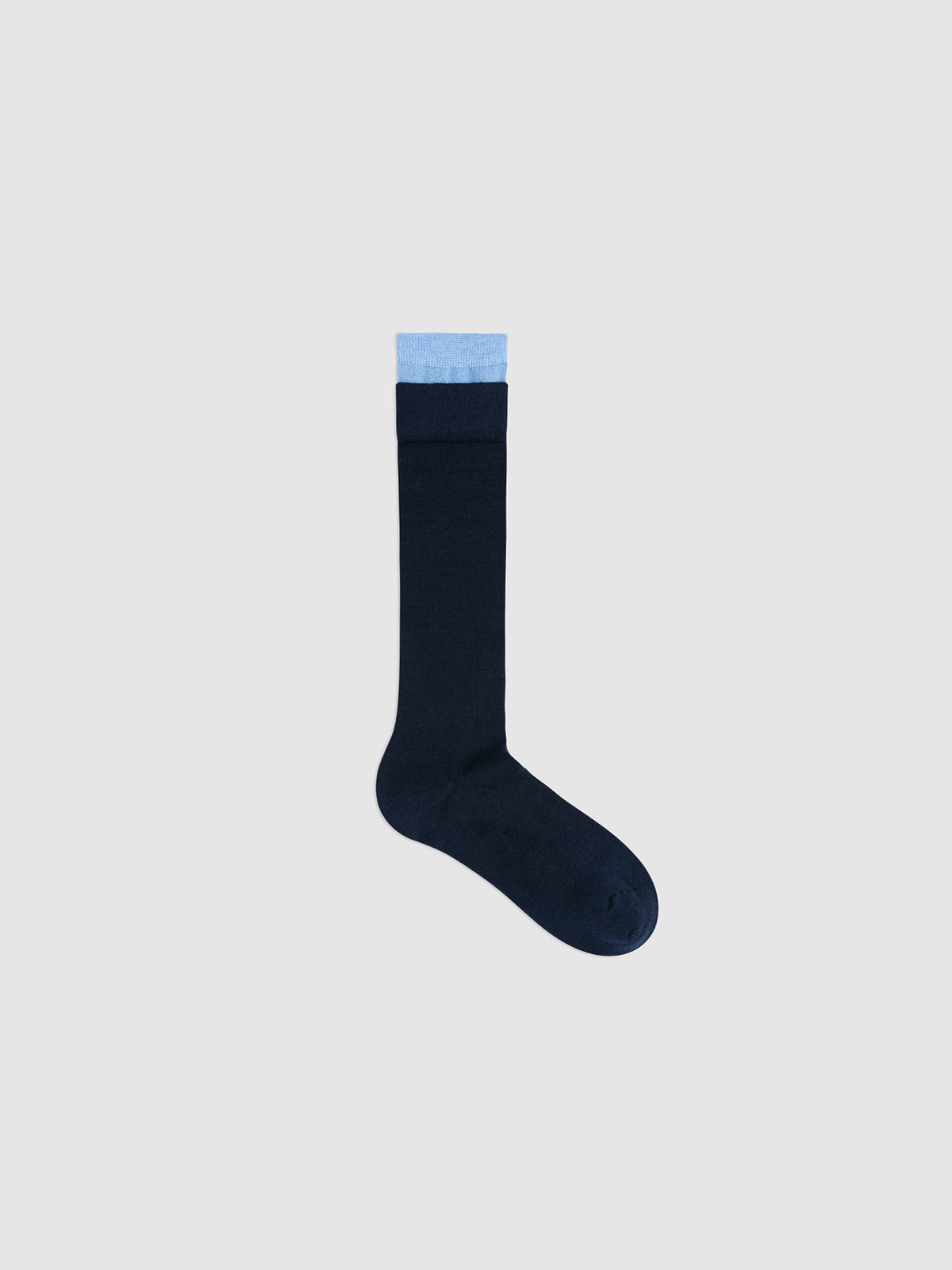 Purple Label Merino Wool Double-Ribbed Mid-Calf Socks