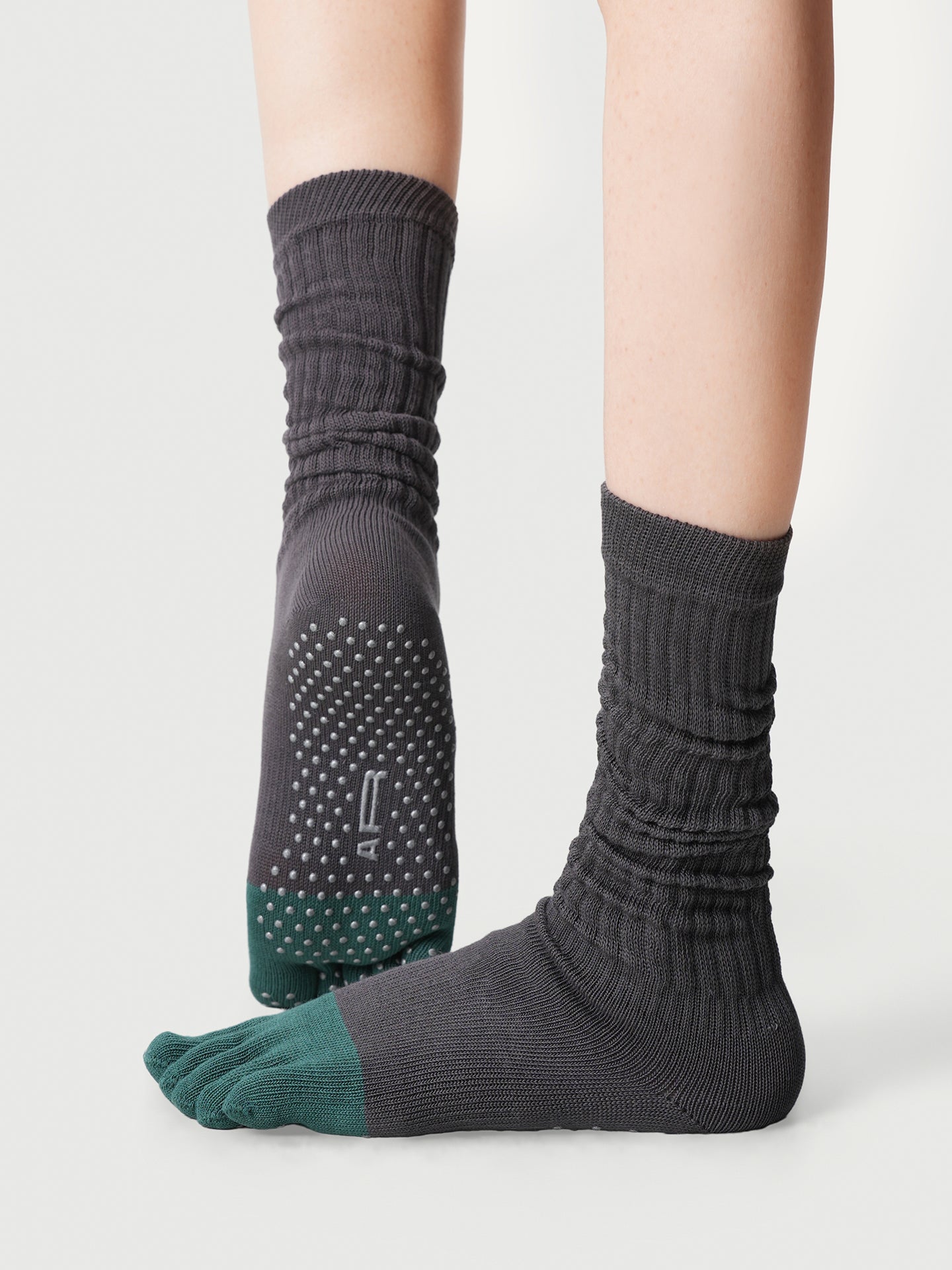 Five-Toe Crew Socks