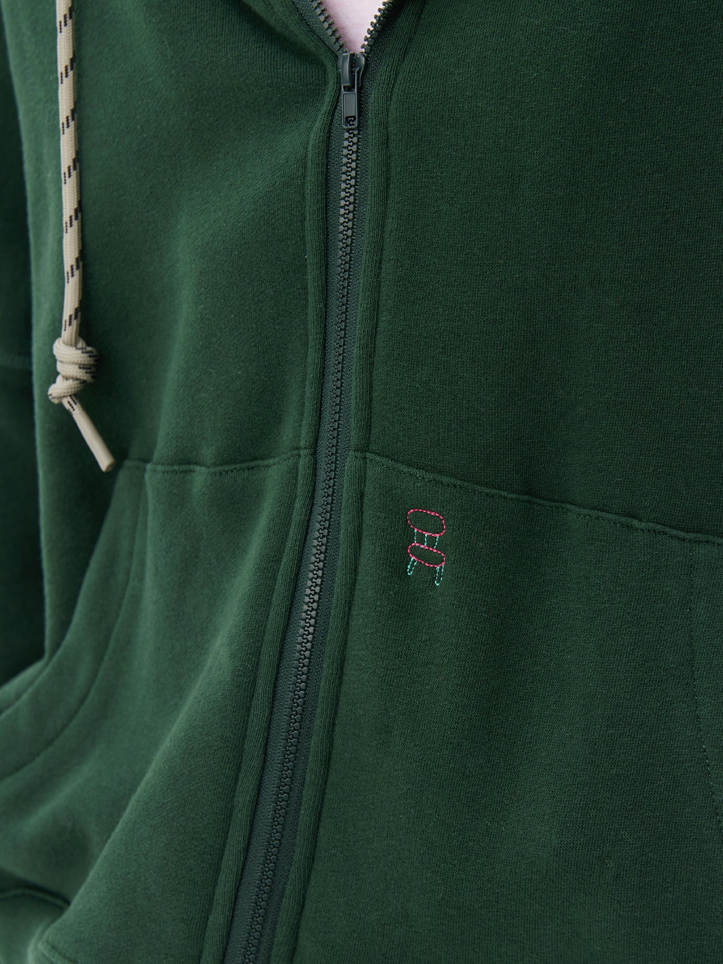 AR × Xuan Terry Zip-Up Hoodie