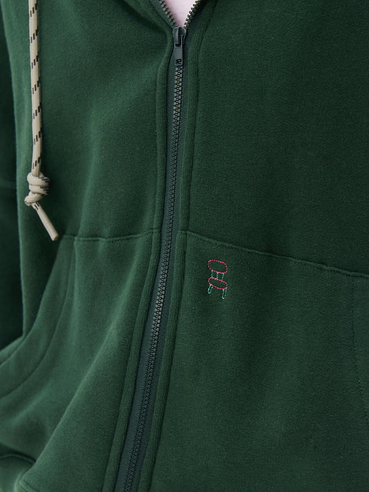 AR × Xuan Terry Zip-Up Hoodie