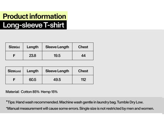 AR × Meriyasu Kataoka (片岡メリヤス) × atama Long-sleeve T-shirt