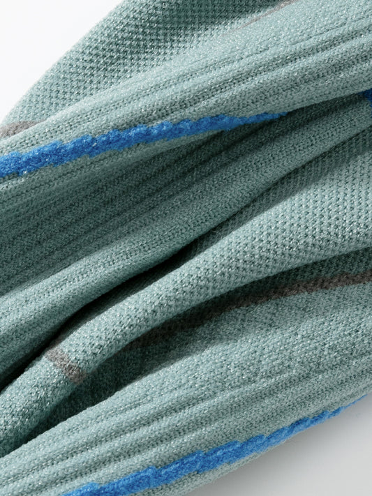 Contrast Line Sport Crew Sock