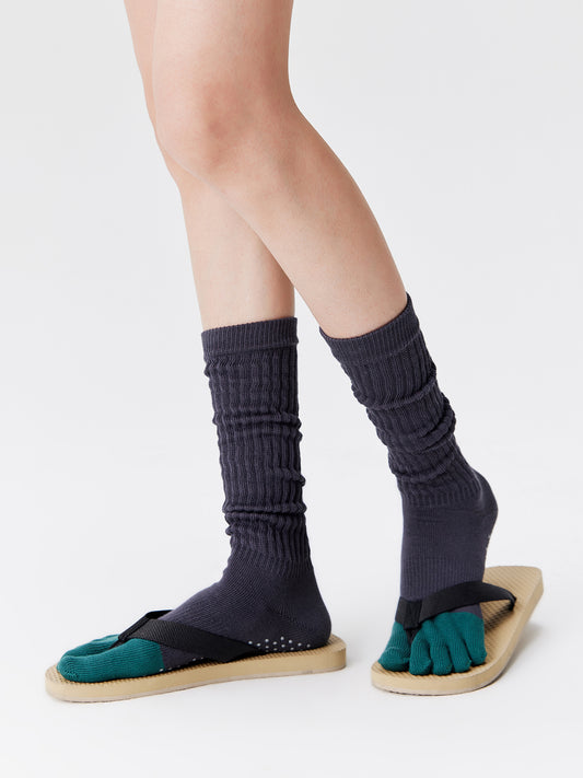 Five-Toe Crew Socks