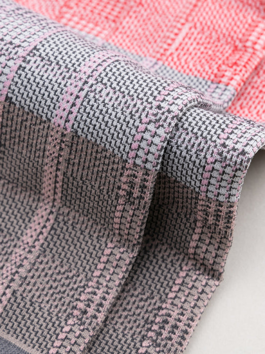 Bold Plaid Calf Sock