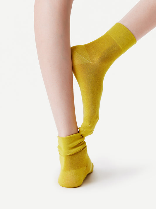 Mulberry Silk Modal Blend Ankle Socks