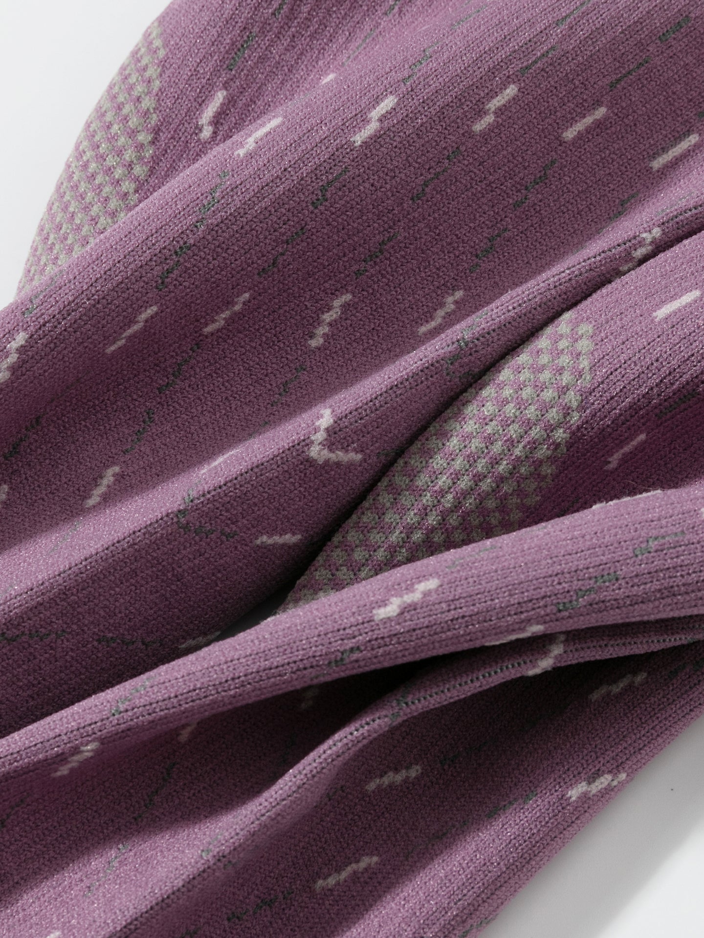 Dynamic Stripe Sport Calf Sock