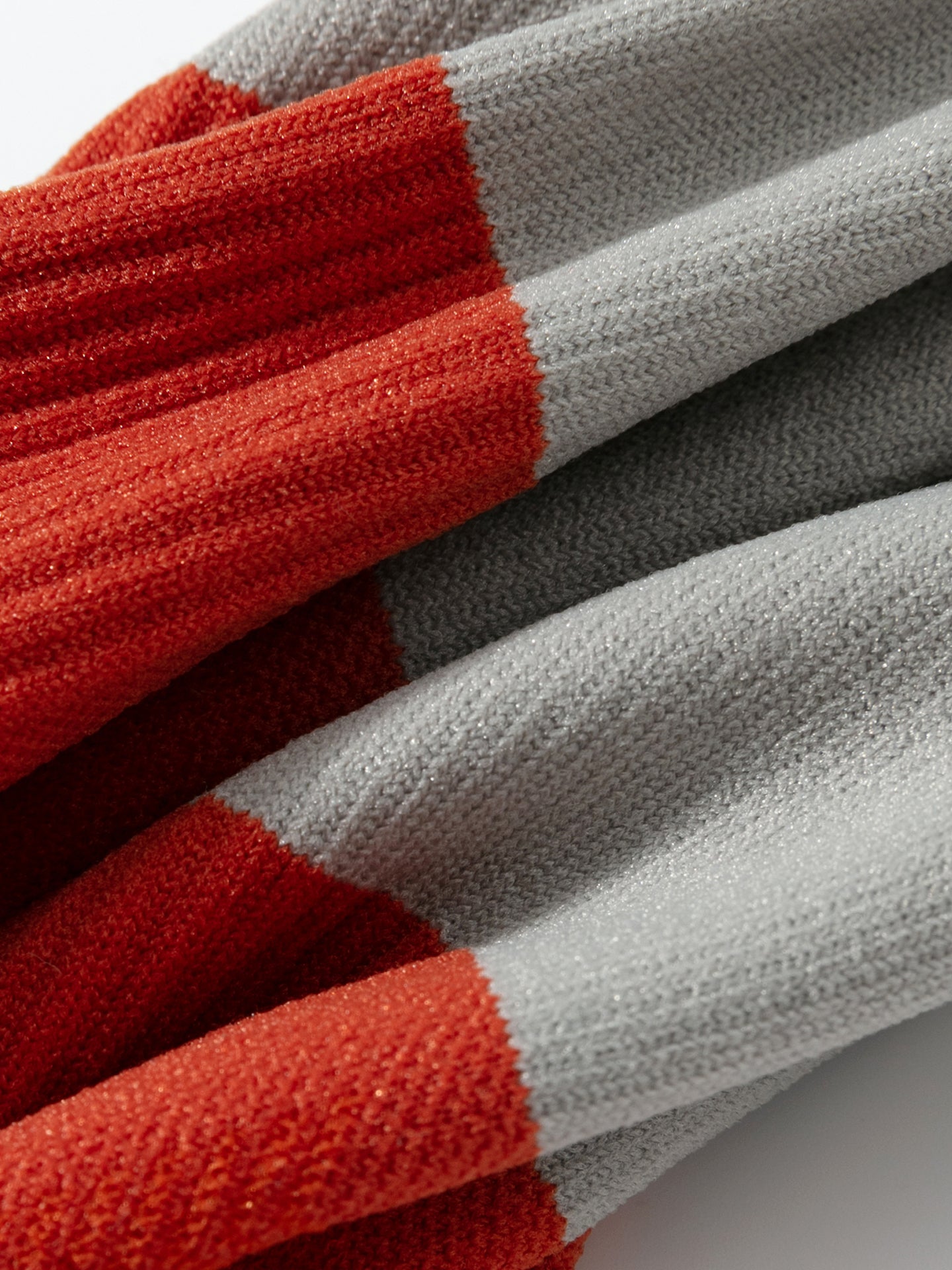 Contrast Color Sport Crew Sock