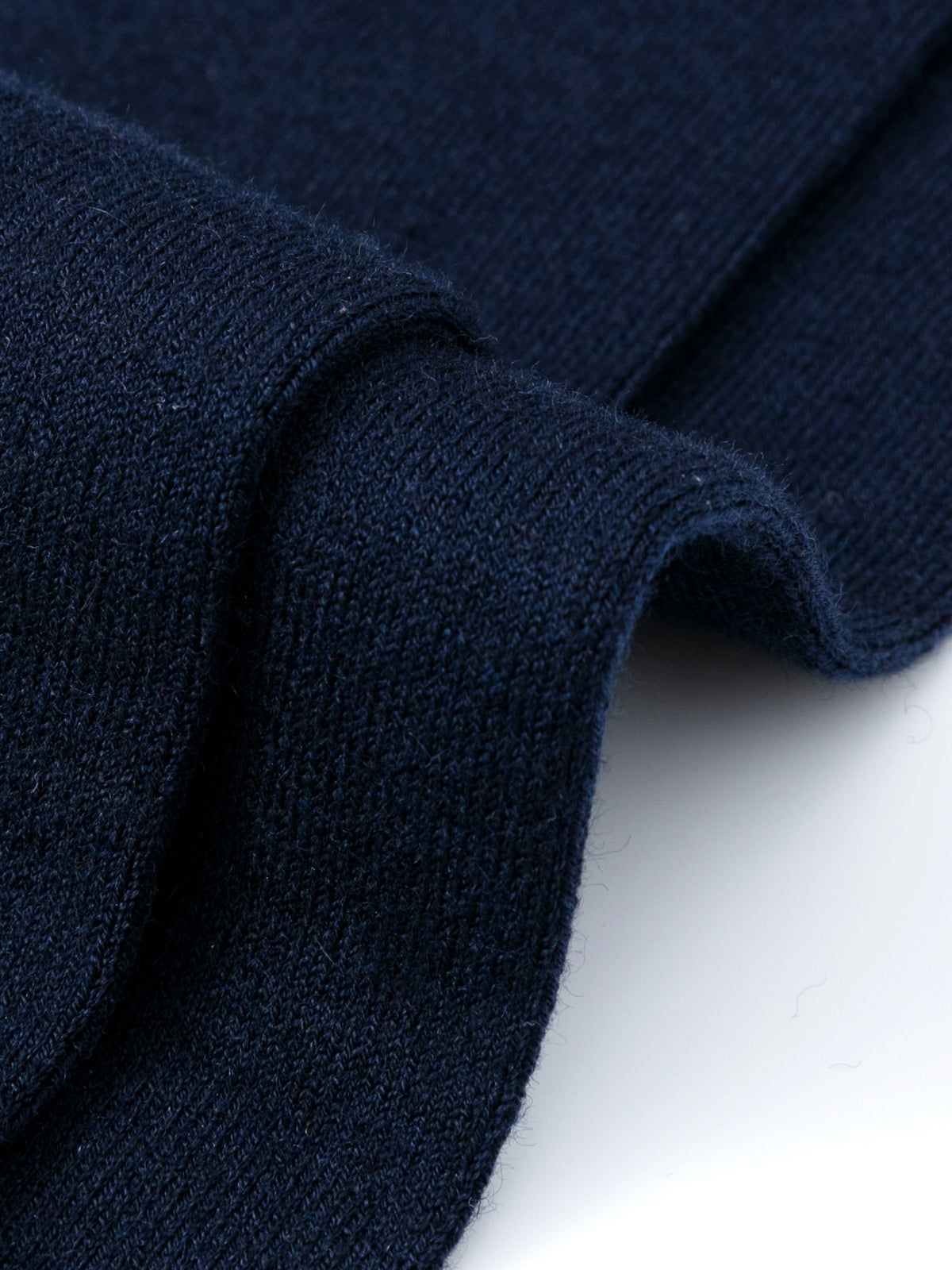 Purple Label Merino Wool Double-Ribbed Mid-Calf Socks