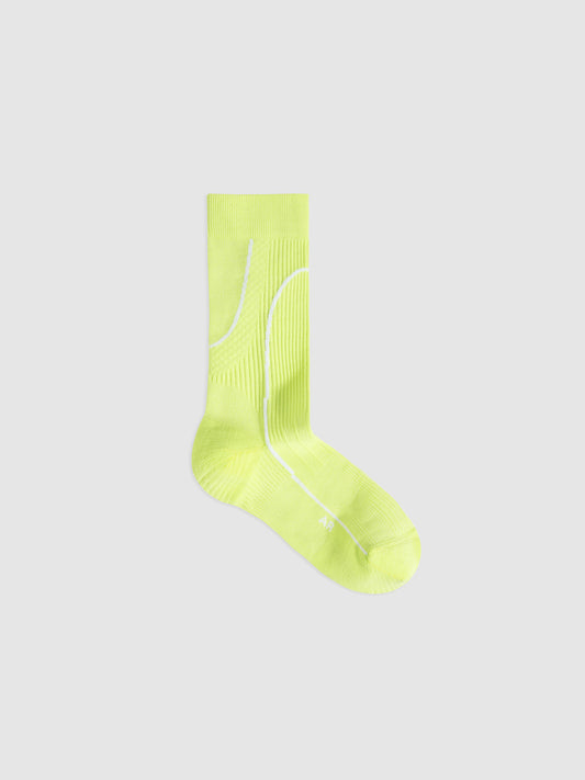 Contrast Line Sport Crew Sock