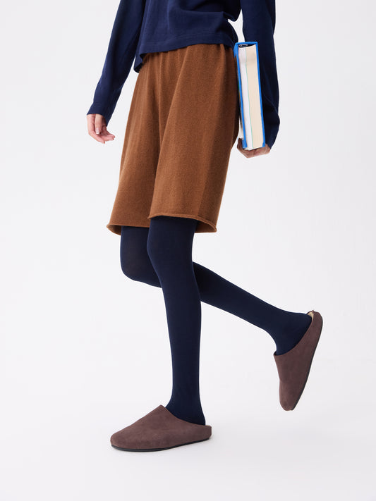 Purple Label Thickened Merino Wool Tights