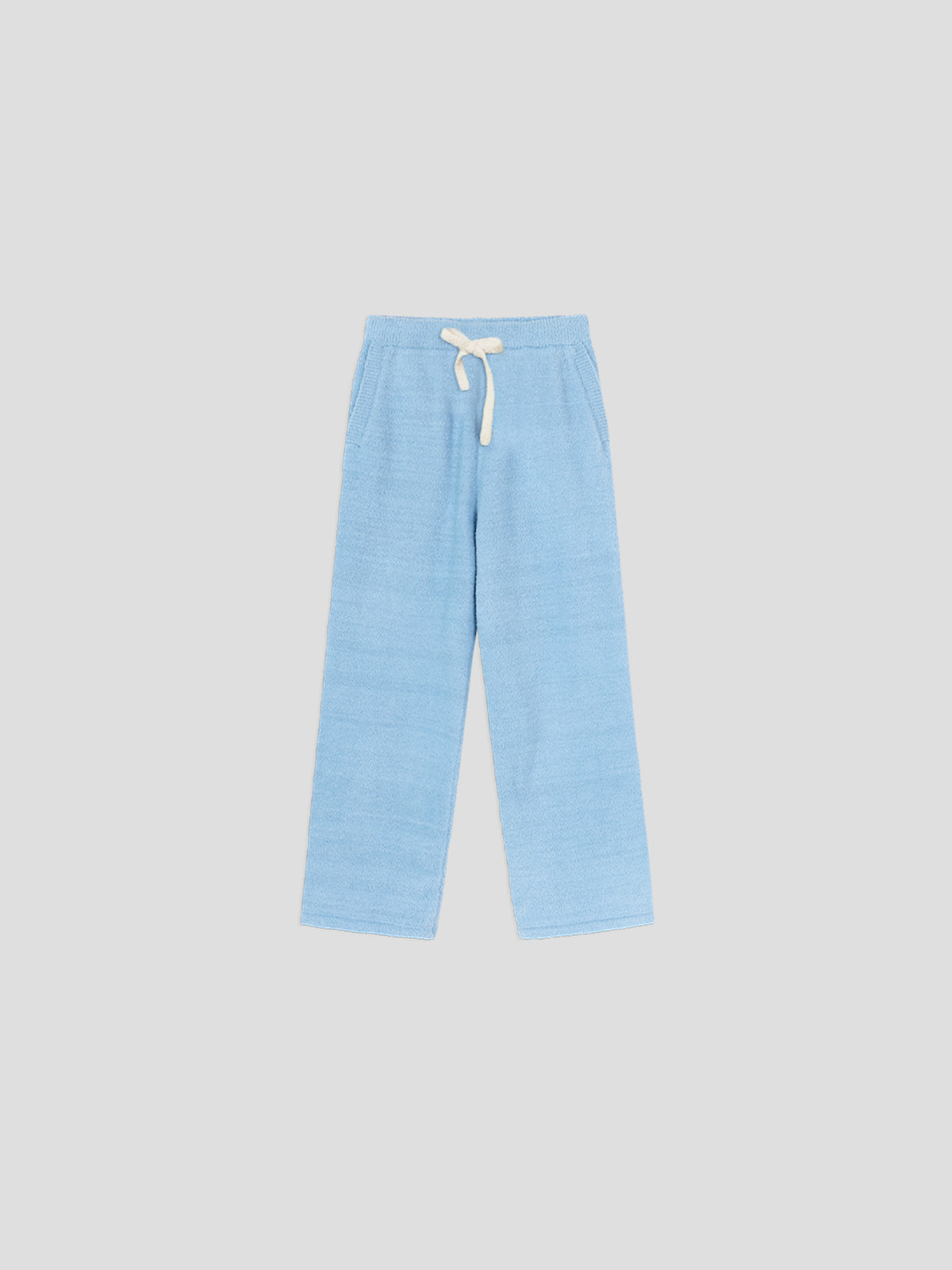 Contrast-Color Pocket Half-Velvet Cardigan Loungewear