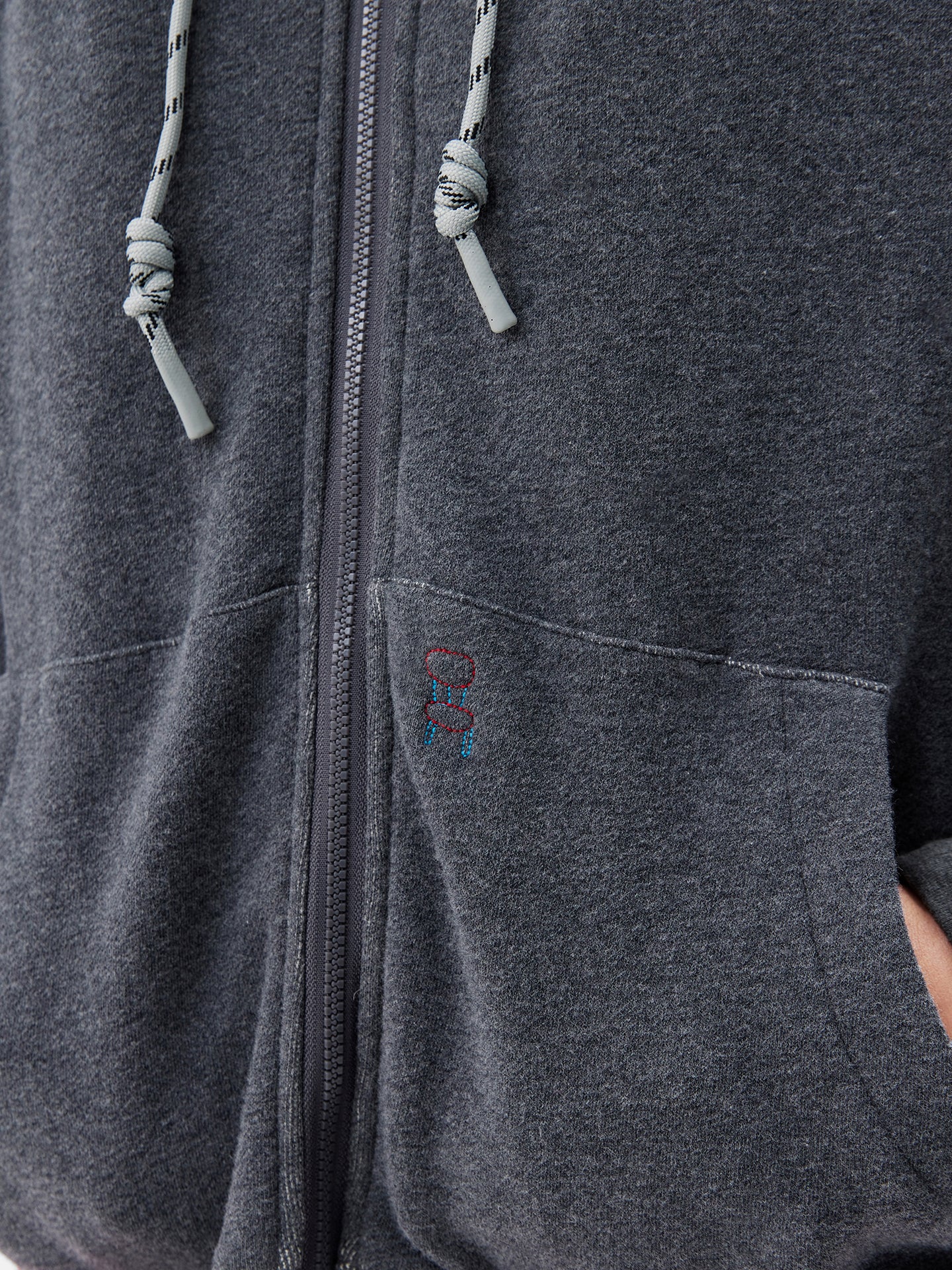 AR × Xuan Terry Zip-Up Hoodie