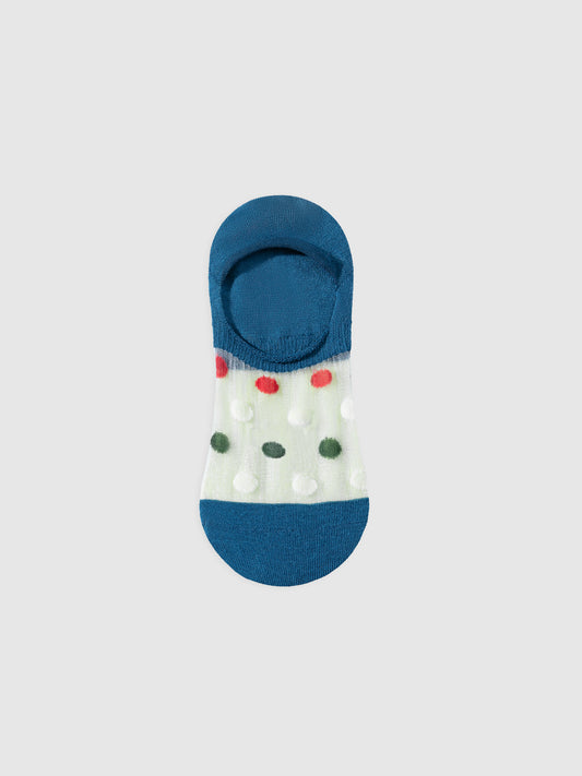 Candy Dot Crystal Ankle Socks