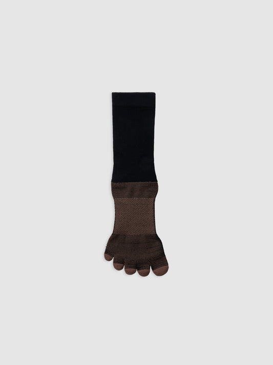 Grip Yoga Toe Crew Sock