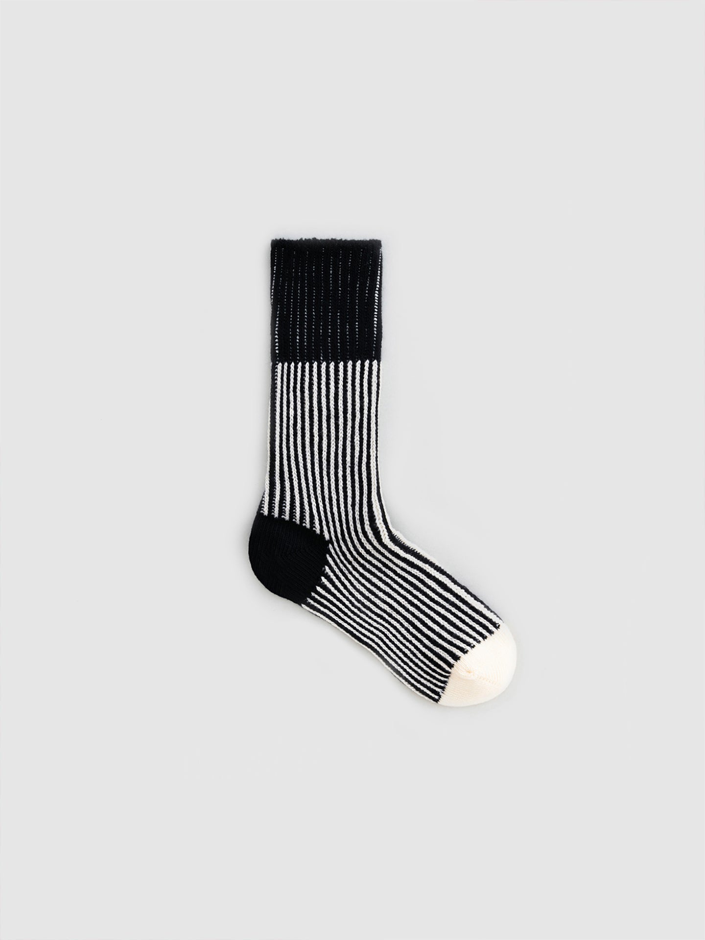 Color Clash Stripe Crew Sock