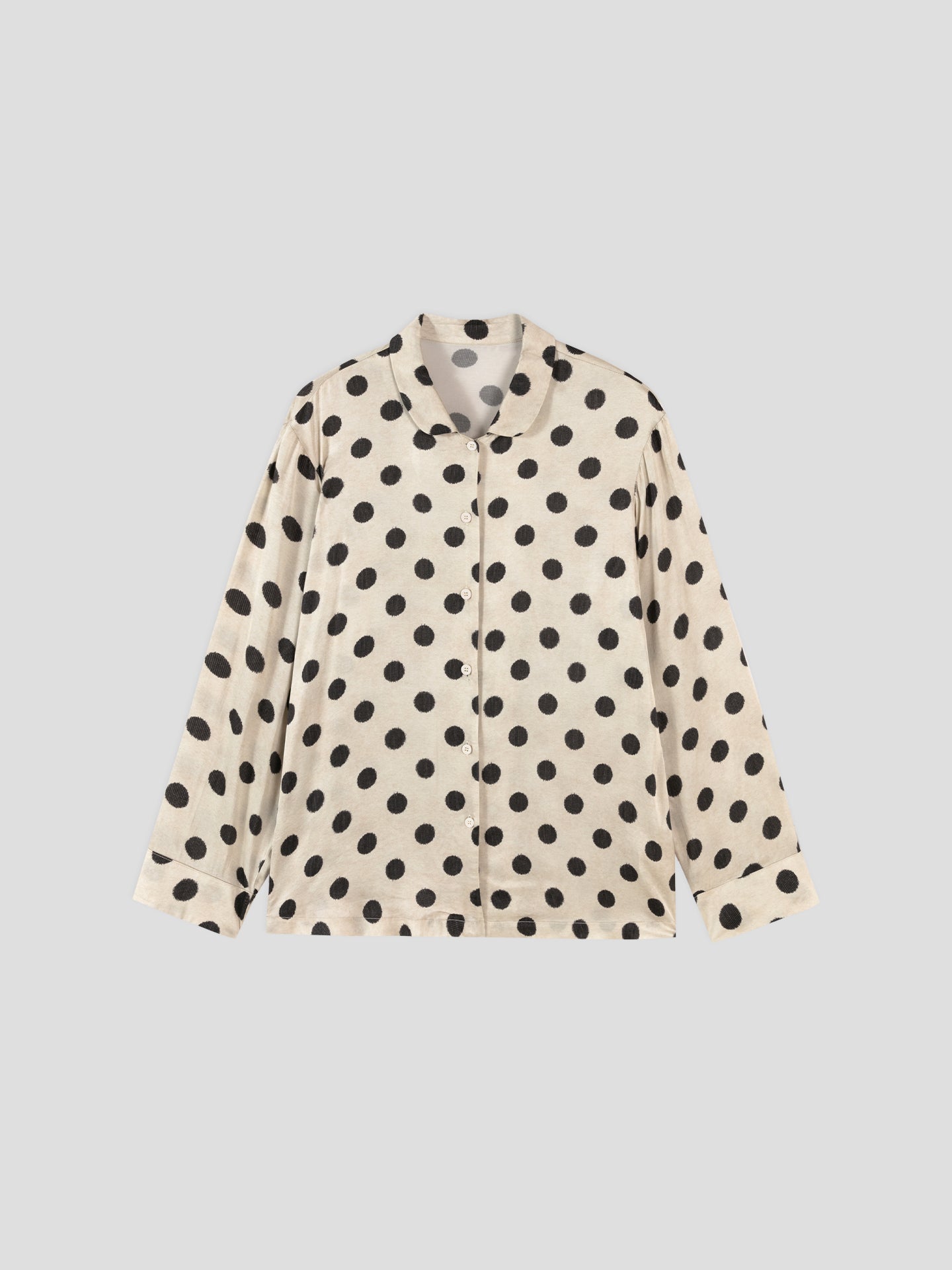 Cream Dot Lounge Set