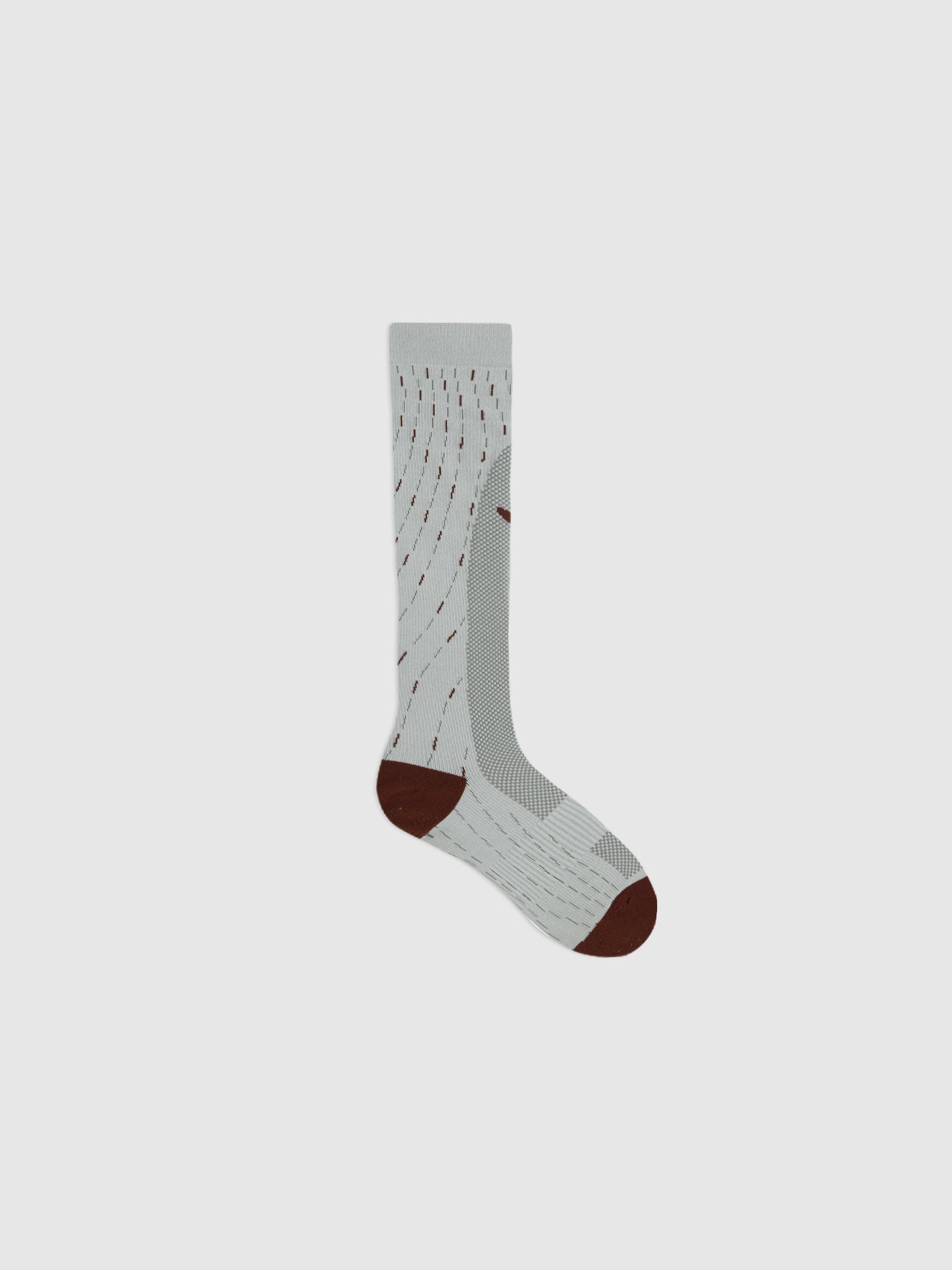 Dynamic Stripe Sport Calf Sock