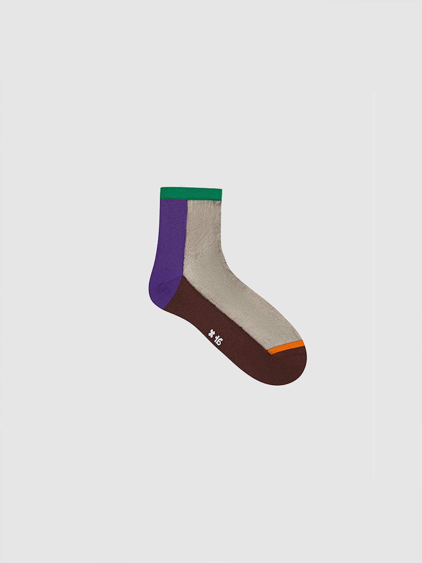 Color-Block Quarter Sock