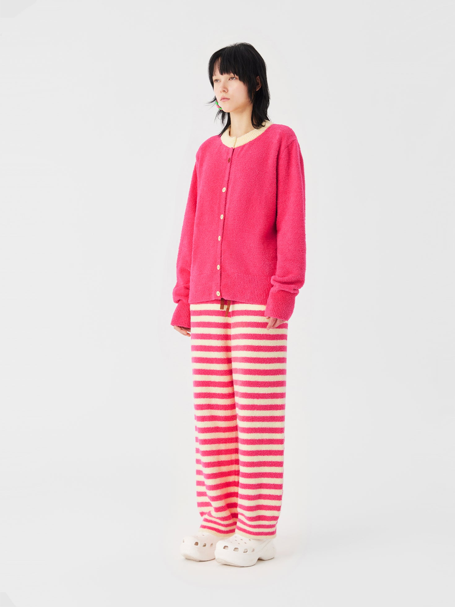 Fancy Cardigan Soft Sherpa Set