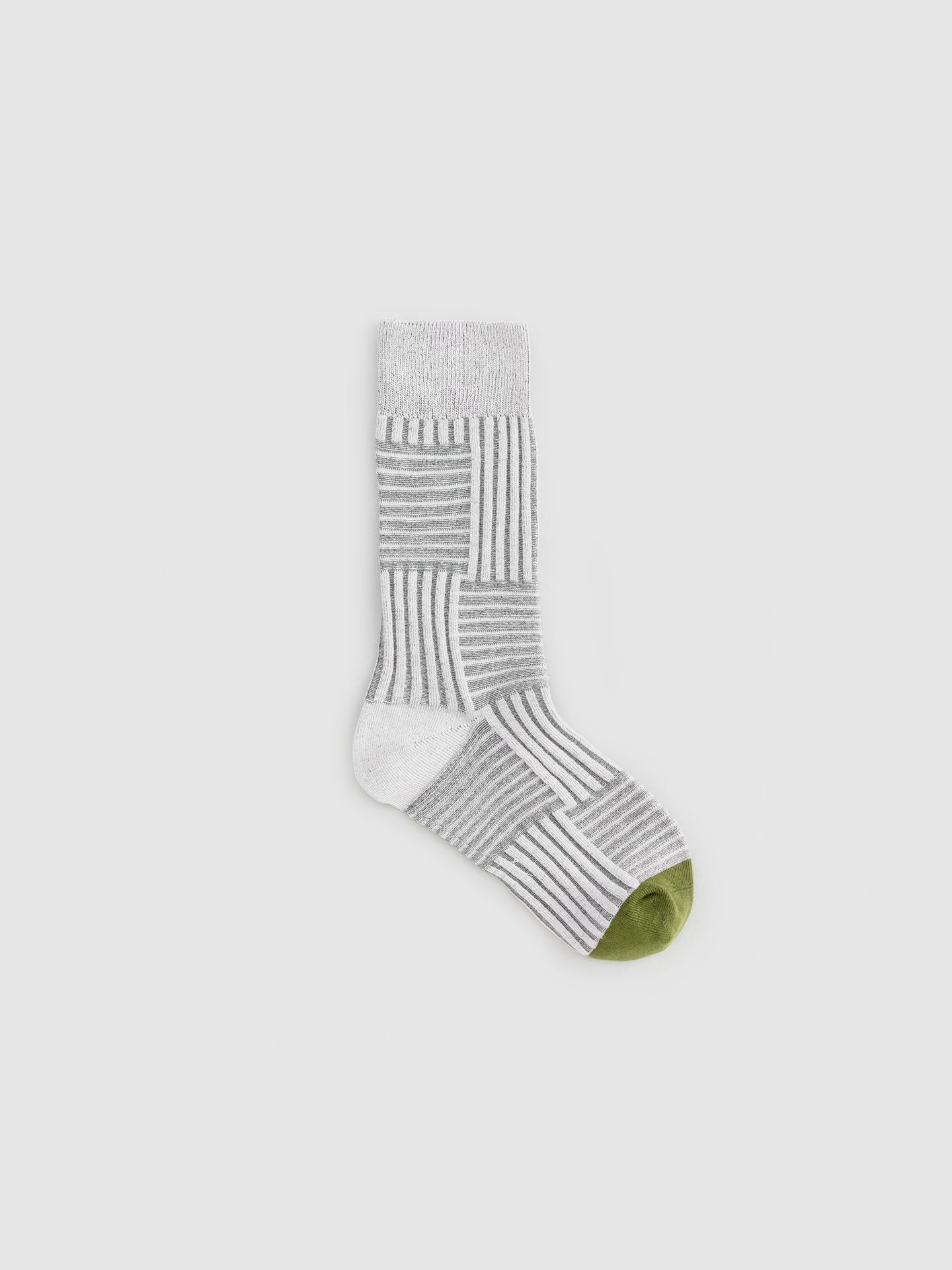 Twisted Stripe Crew Socks
