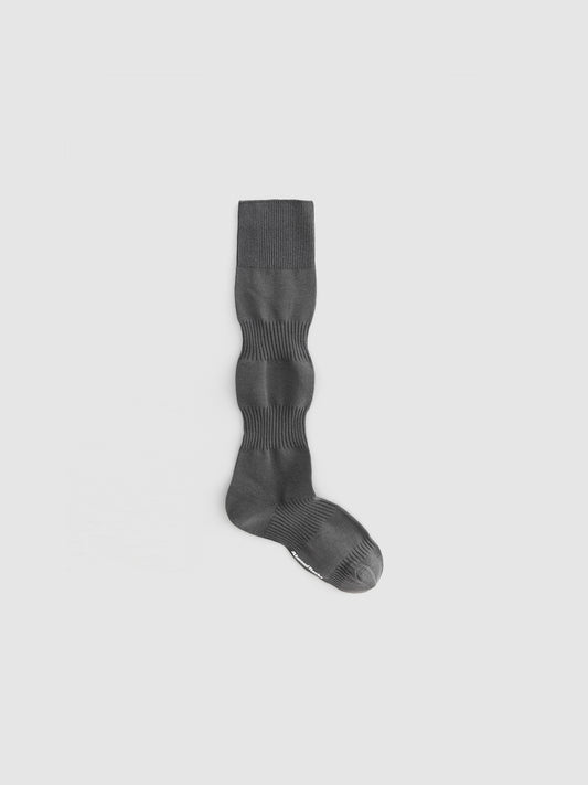 Ribbed Lantern Crew Sock