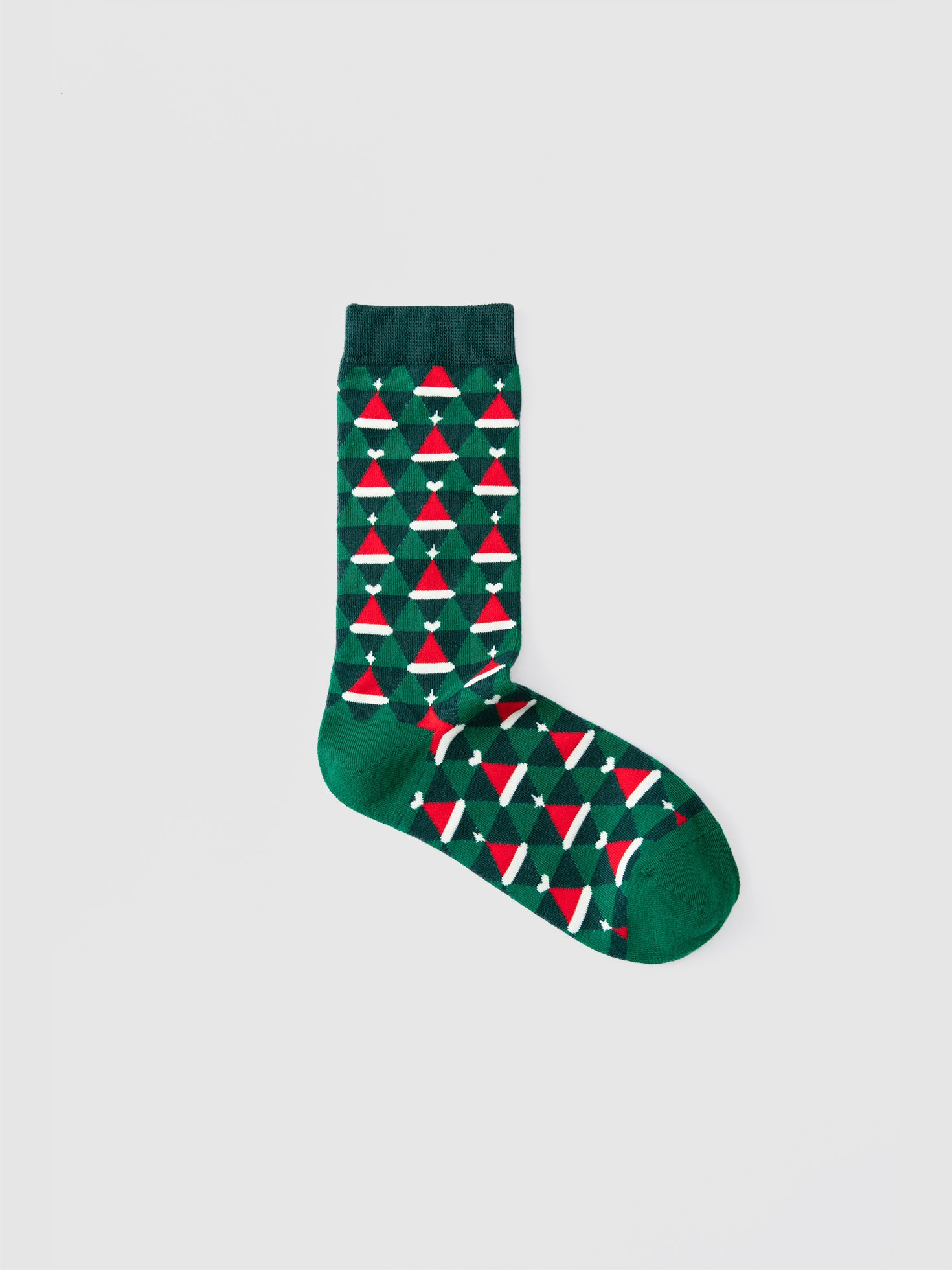 Santa Hat Crew Sock