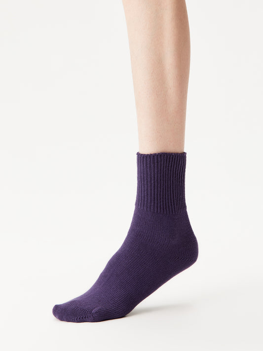 Supima Double-Needle Sock