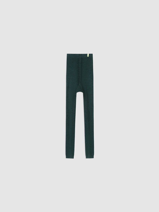 Purple Label Merino Wool and Mulberry Silk Leggings