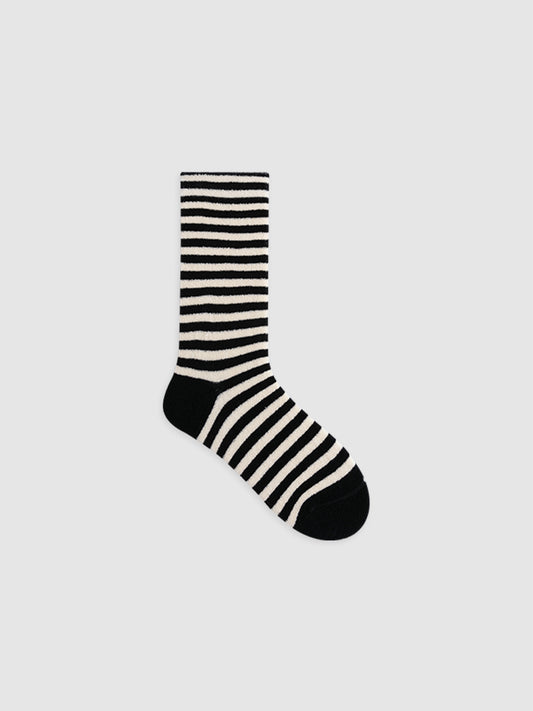 Stripe Crew Sock