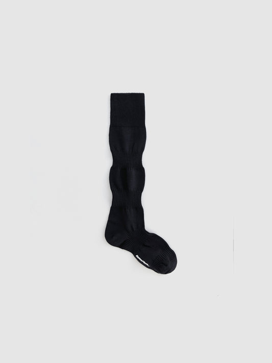 Ribbed Lantern Crew Sock