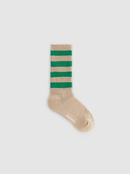 Ringed Stripe Crew Sock