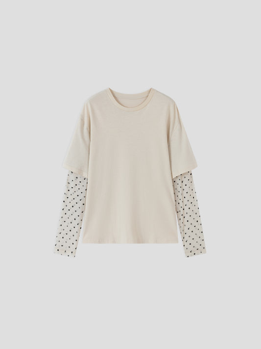 Mesh Panel T-Shirt
