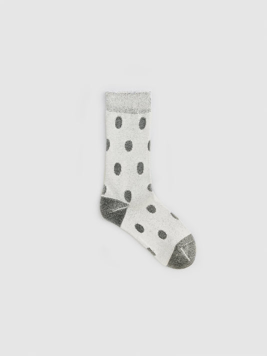 Polka Dot Crew Sock