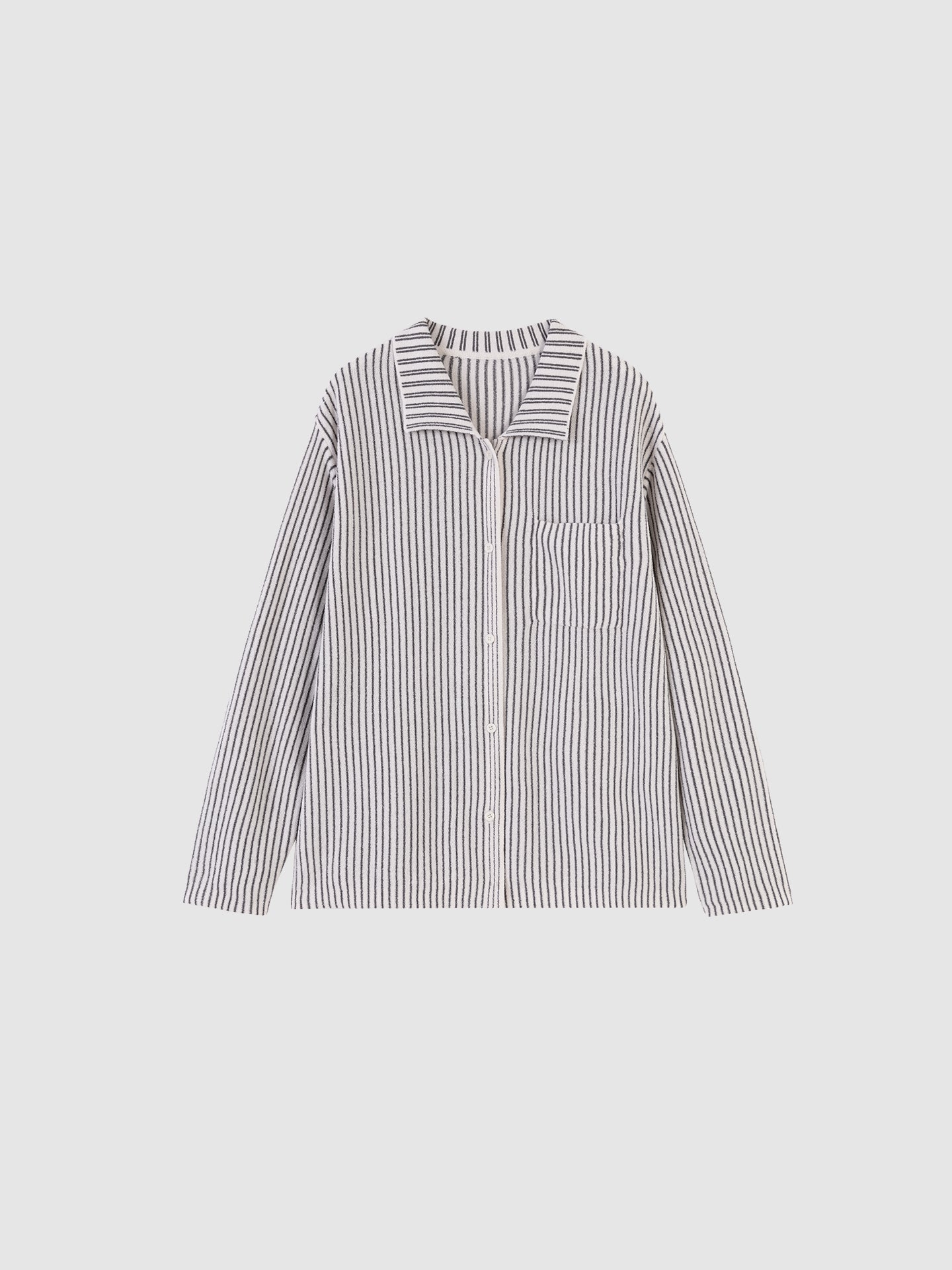 Vertical Stripe Soft Sherpa Set