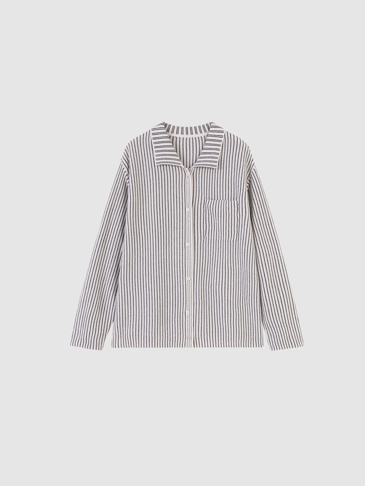 Contrast-Striped Half-Velvet Loungewear
